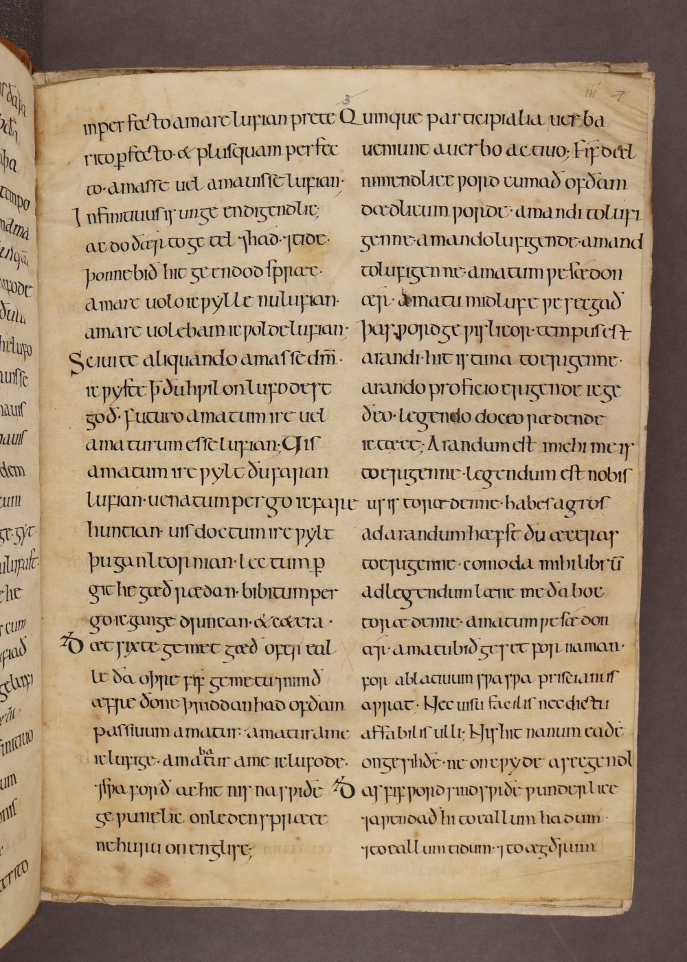 Folio iii  recto